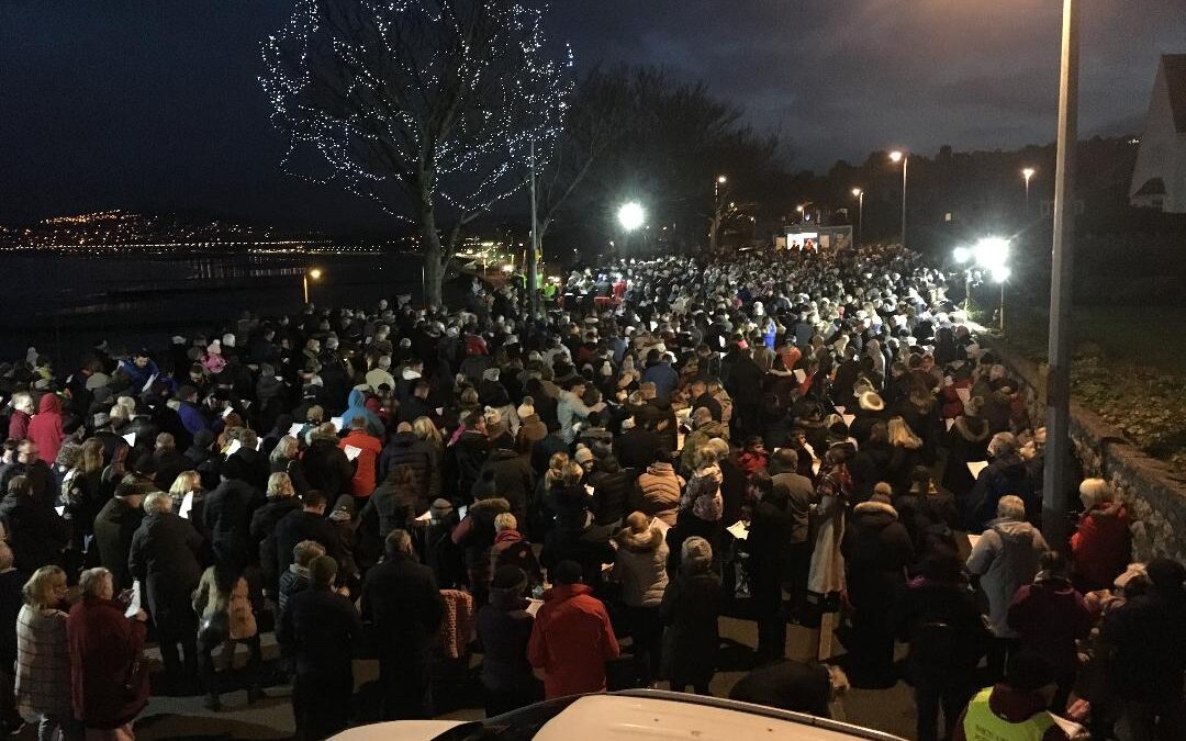 The 2018 Tree of Lights Ceremony, Rhos on Sea.