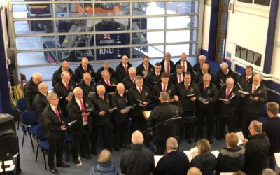Carol Service at the Lifeboat Station Llandudno 2nd December